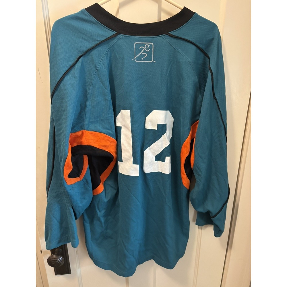 Vtg KAMAZU Hockey Jersey Large Practice League Sports Pullover Men's Beer - Picture 2 of 4